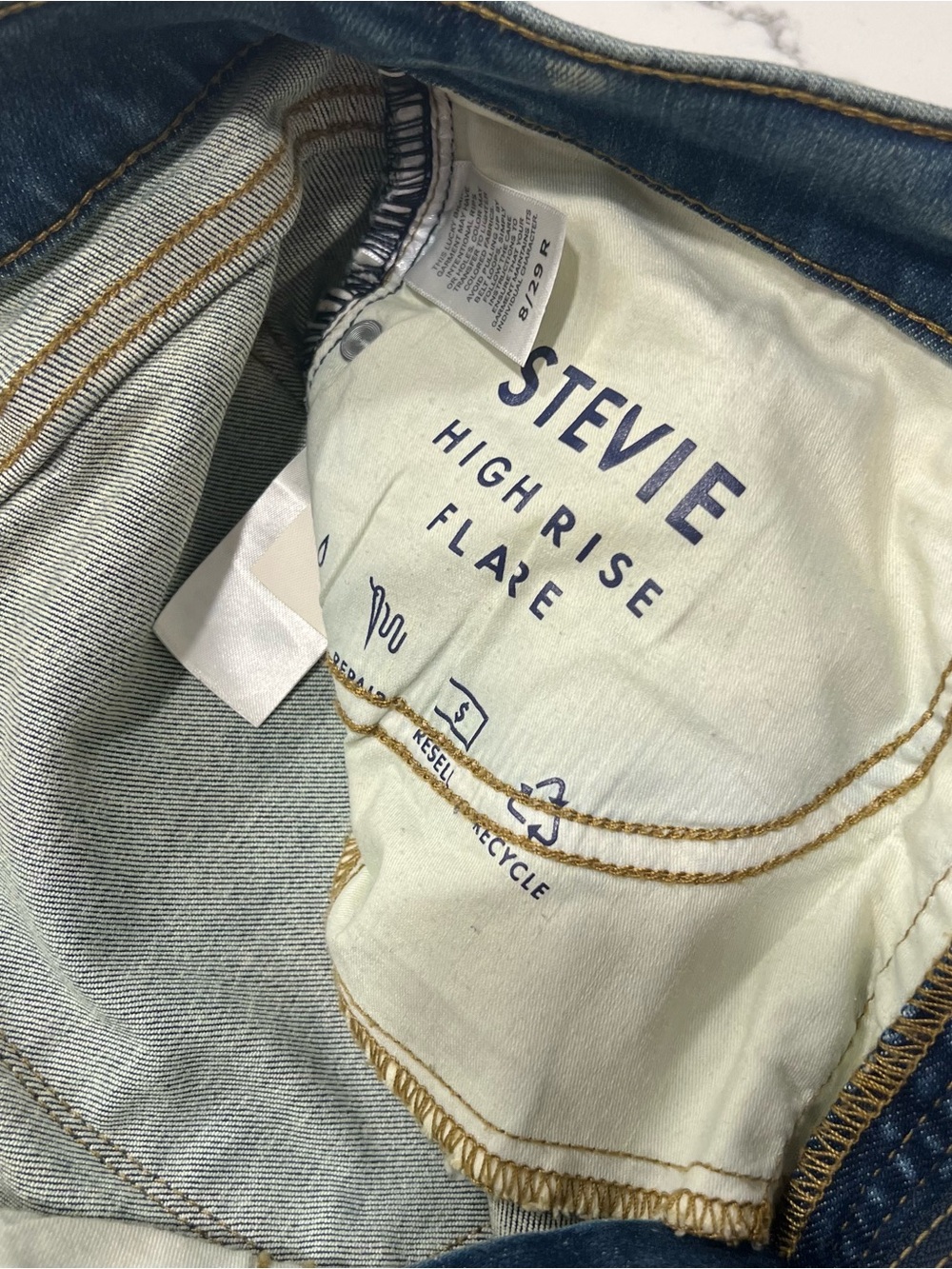 Women’s LUCKY BRAND -STEVIE High Rise Flare Jeans Size 8/29 R. ❤️*Price is firm* - Picture 8 of 16